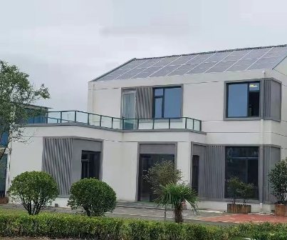 新農(nóng)村光電一體別墅外墻板